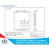 Buy cheap Aluminum Brazing Truck High Performance Radiators For Hyundai Manual OEM 25310 - 5H200 from wholesalers