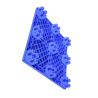 Buy cheap 600Kg Dynamic Load 1100 X 1100 Plastic Pallets Nestable Blue HDPE For Medical / Food from wholesalers