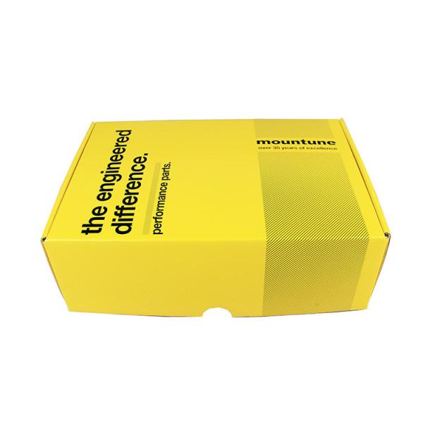 Buy cheap Offset Printed Rectangle Cardboard Box , CMYK Ecommerce Shipping Boxes PP Lamination from wholesalers
