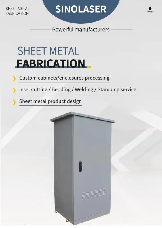 Sheet Metal Fabrication Laser Cutting Solar Power Distribution Cabinet