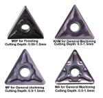 Heat Resistance Tungsten Carbide Inserts PVD Coated Good Toughness