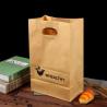 Buy cheap Die Cut Tote Bags 11x11x6" Kraft Paper Gift Bags Grocery Bags For Food Wedding Birthday Party Favor Retail from wholesalers