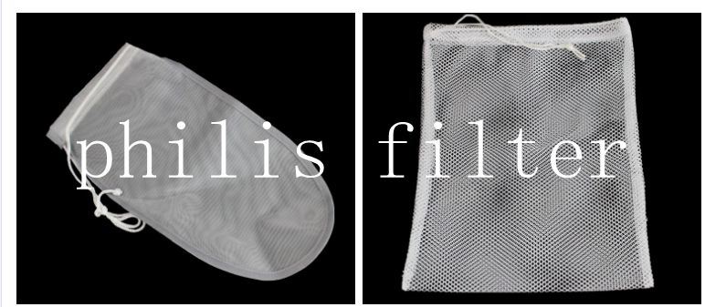 FDA Approval Polyester/Nylon Mesh Fruit Juice/Tea/Coffee Filter Bags