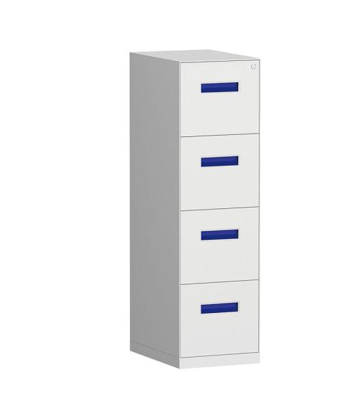 Buy cheap Office Steel Vertical 4 Drawer Filing Cabinet RAL Color from wholesalers