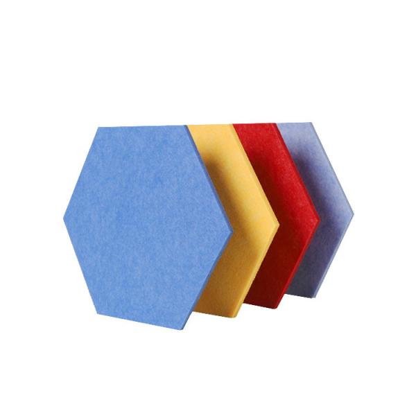 Buy cheap 100% Polyester Fiber Hexagonal Acoustic Panels Safe For Home Use from wholesalers
