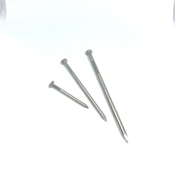 Buy cheap Flat Head Ring Shank 304 316 Stainless Steel Annular Nails from wholesalers
