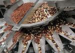 Sticky Food Multihead Weigher For Fruit Snacks Gluten Croutons Banana Chips