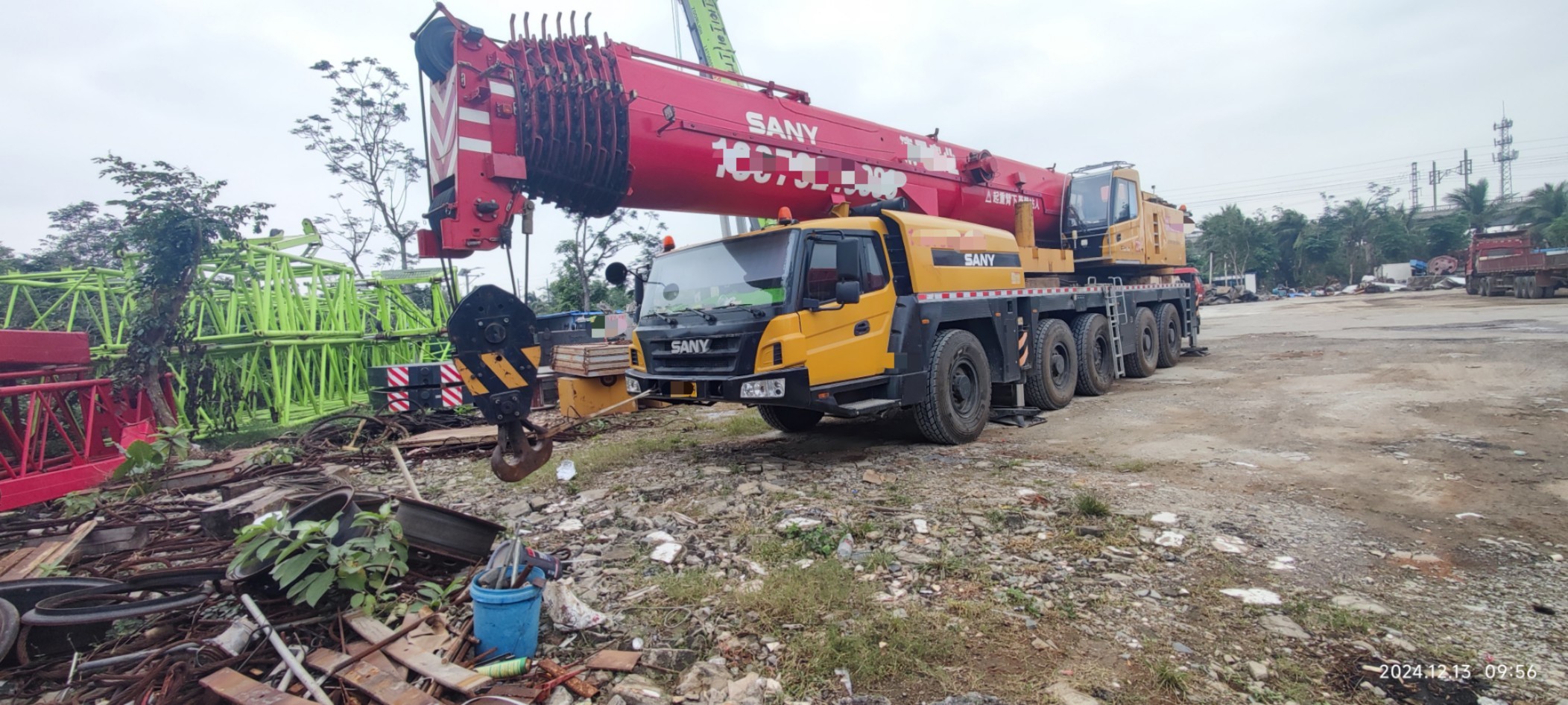 Mobile Truck Crane For Sale 160 Tons Direct Source Max Working Height 85.5 Meters