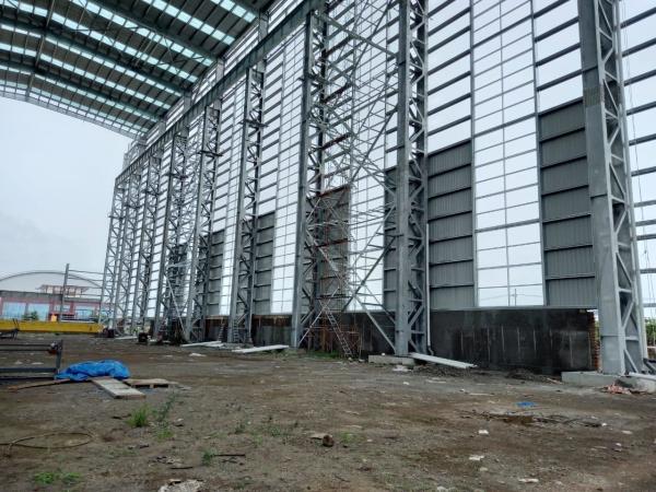 Buy cheap Q355 Or Q235 Frame Warehouse Prefabricated Metal Workshops Factory from wholesalers