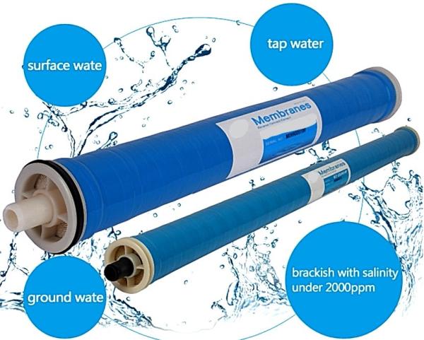 Buy cheap Nominal Flux Water Purification Membrane Long Service Life Highly Reliable 65psi from wholesalers
