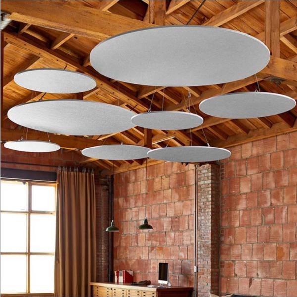Buy cheap Colorful Circle Acoustic Ceiling Board 8mm 24mm Pet Soundproof from wholesalers