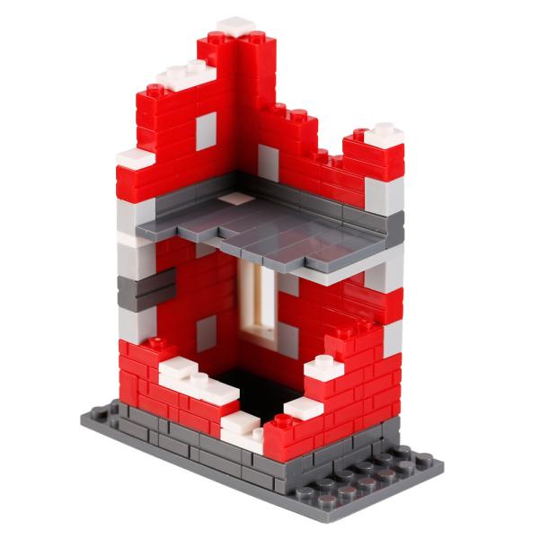 Buy cheap WW2 military war house model city construction ruins bricks building blocks from wholesalers