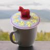 Buy cheap Silicone Cup Cover Is Suitable For Beverage Coffee Mugs Silicone Sealing Dustproof Leak Proof And Insulated Cup Cover from wholesalers