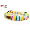 Buy cheap Extra Cute Soft Adjustable Dog Collar Rainbow Color With High Impact Plastic Buckle from wholesalers