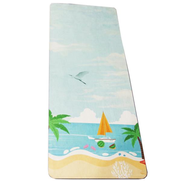 Buy cheap Long Yoga Pilates Eco Friendly Rubber Mat With Luming YM-009 from wholesalers