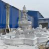 Buy cheap Modern Water Fountains Marble Lions Fountain Large Stone Carving Garden Decoration from wholesalers