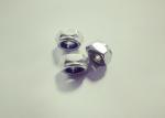 Carbon Steel Nylock Hex Nut , M8 Nylon Nut For High - Rise Steel Structure