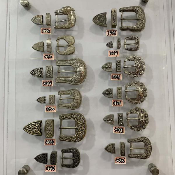 Buy cheap TGKELL Flower Belt Buckle Hardware Alloy Brass Man Women for Garments from wholesalers