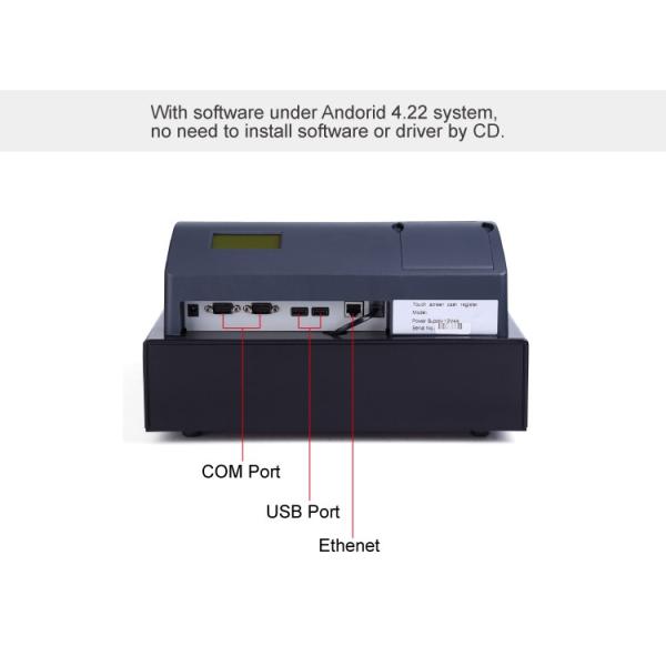 WIFI Support and 58mm Thermal Printer Included Android Cash Register/POS with Software