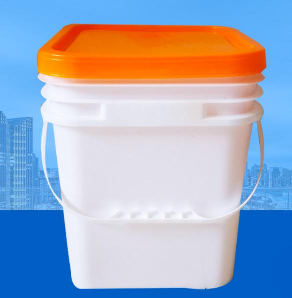 Buy cheap Chemical Resistance Square Plastic Bucket IML Or Thermal Transfer Or Screen Printing from wholesalers