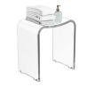 Buy cheap Durable and Transparent Acrylic Step Stool Small Shower Stool for Entryway Shower Bathroom Kitchen Bedroom, and Living Room from wholesalers