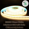 Buy cheap 2- DC12V24V 8mm 320Leds 3000K Warm COB Led Strip Light for Cabinet bedroom kitchen lighting decoration from wholesalers