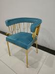 High Density Sponge Cushion 78cm Modern Dining Chairs
