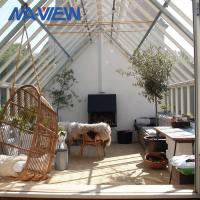Buy cheap Customized Glass Garden Greenhouse White Sunroom For Residential product