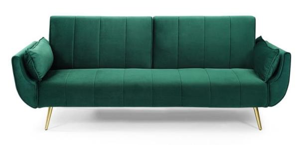Buy cheap Velvet Fabric Metal Legs Functional Sofa Bed Recycle Foam from wholesalers