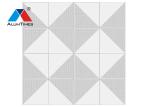 Sound Dampening Clip In Metal Ceiling Tiles Square Shape For Office Building