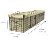 Buy cheap HESCO MIL 5 Series Military Sand Wall Hesco Barriers Zinc -5% Aluminum Alloy Wire from wholesalers