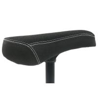 Buy cheap Black Saddle BMX Freestyle Bike Parts Fat Type Seat With Alloy Seat Post Combo product