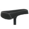 Buy cheap Black Saddle BMX Freestyle Bike Parts Fat Type Seat With Alloy Seat Post Combo from wholesalers