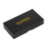Buy cheap Keychain Gift Box with Lid Custom Logo Black Paper Cardboard Packaging Free Design from wholesalers