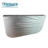 Buy cheap Vinyl Retractable Swim Spa Covers Safe Floating Hot Tub Cover Light Brown from wholesalers