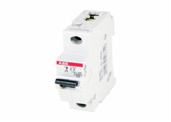 Buy cheap ABB S201-C4 2CDS251001R0044 Miniature Circuit Breaker - 1P - C - 4 A from wholesalers