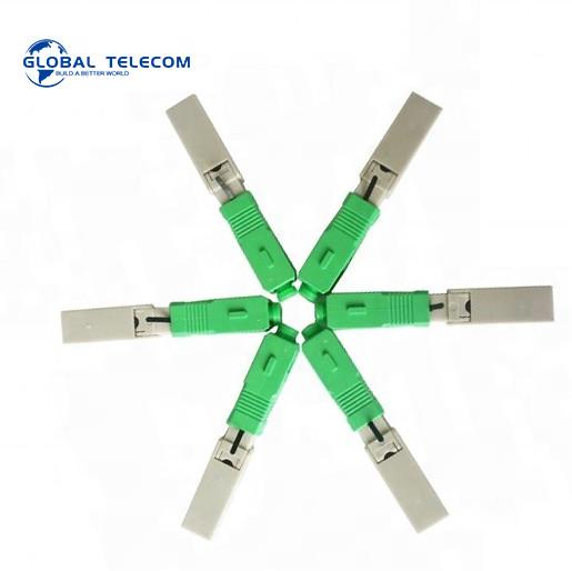 SM MM Optical Fiber Fast Connector , FTTH SC Fiber Optic Fast Connector