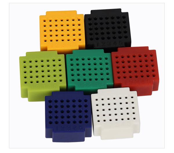Buy cheap 35 Holes Round Hole Breadboard Colorful Recycling Assembly Units from wholesalers