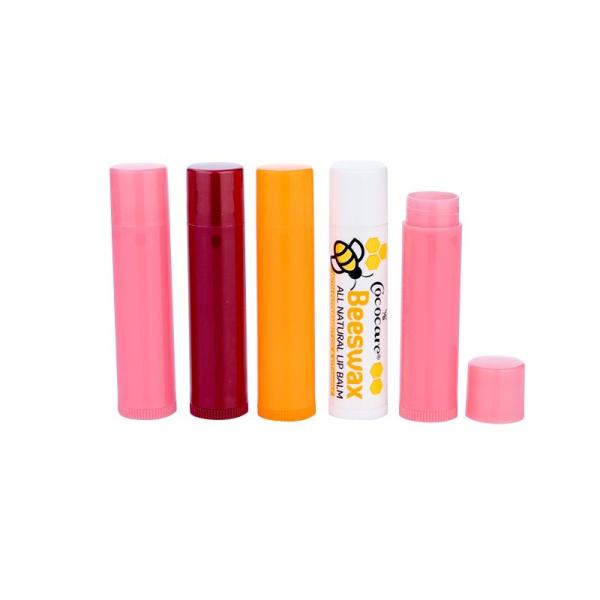 Buy cheap 5g Plastic Lipstick Transparent Tube Packaging Vibrant Pink Lipstick Tube from wholesalers
