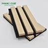 Buy cheap Fire Retardant Wooden Slat Acoustic Panels with Polyester Fiber Base from wholesalers