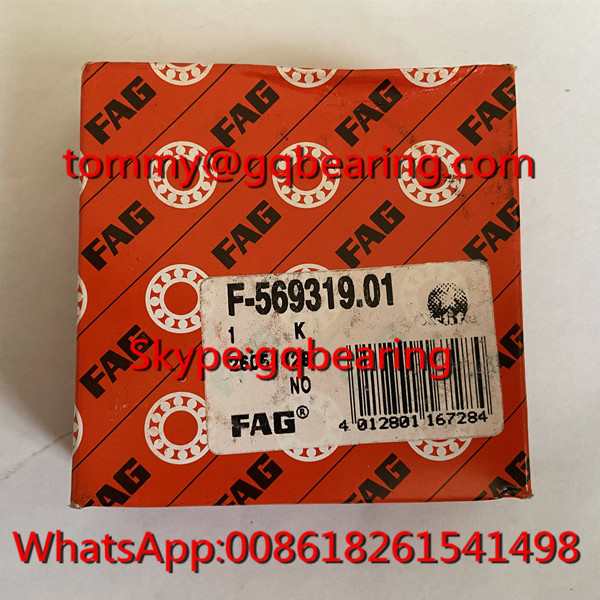 F-569319.01 OD 61.5mm Steel Cage Car Wheel Bearing