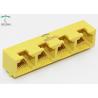 Buy cheap 1 X 4 Ports Ee Rj45 Multiple Port Connectors / Right Angle Plug And Play RJ45 Bticino Lan Port from wholesalers