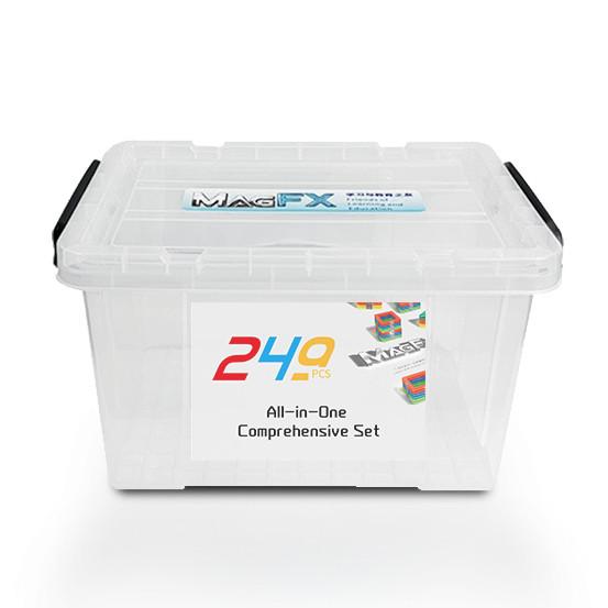 Buy cheap Colorful Educational Magnetic Building Blocks 249Pcs For Kindergarten Teaching Aids from wholesalers