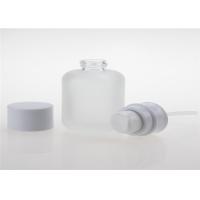 Buy cheap 150ml Frosted Glass Lotion Bottle Face Cream Jar For Hand Sanitizing Spray product
