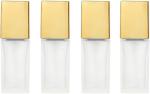 Gold Liden 1 oz/30ml Leak-Proof Portable Design Frosted Glass Cosmetic Bottles