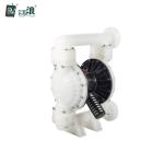 2 Inch Plastic PTFE Pneumatic Diaphragm Pump For Chemical Solvent Industry