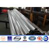 Buy cheap High Voltage Galvanized Power Transmission Poles For Electrical Line , / BV / ISO from wholesalers