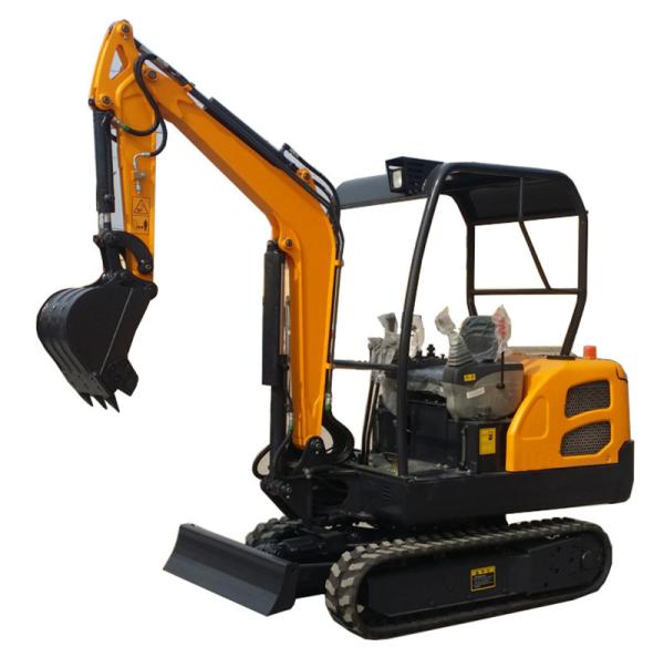 Buy cheap Rubber Track Excavator With Dozer Blade , Digging Machine For Agriculture from wholesalers