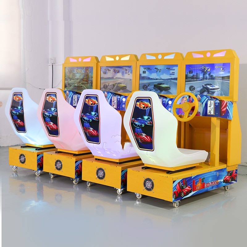 Plug Type All kinds 3D Car Racing Outrun Game Machines for Kids Arcade Car Race Game