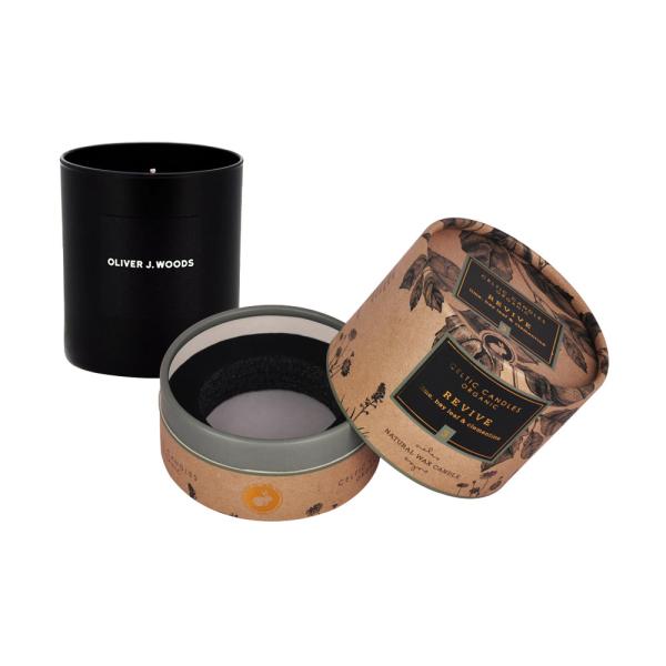 Buy cheap Customized 2mm Cardboard Candle Boxes , Kraft Paper Tube Box With EVA Foam from wholesalers